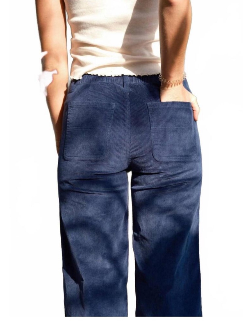 Mollusk Blue Corduroy Pants - Picture 4 of 8